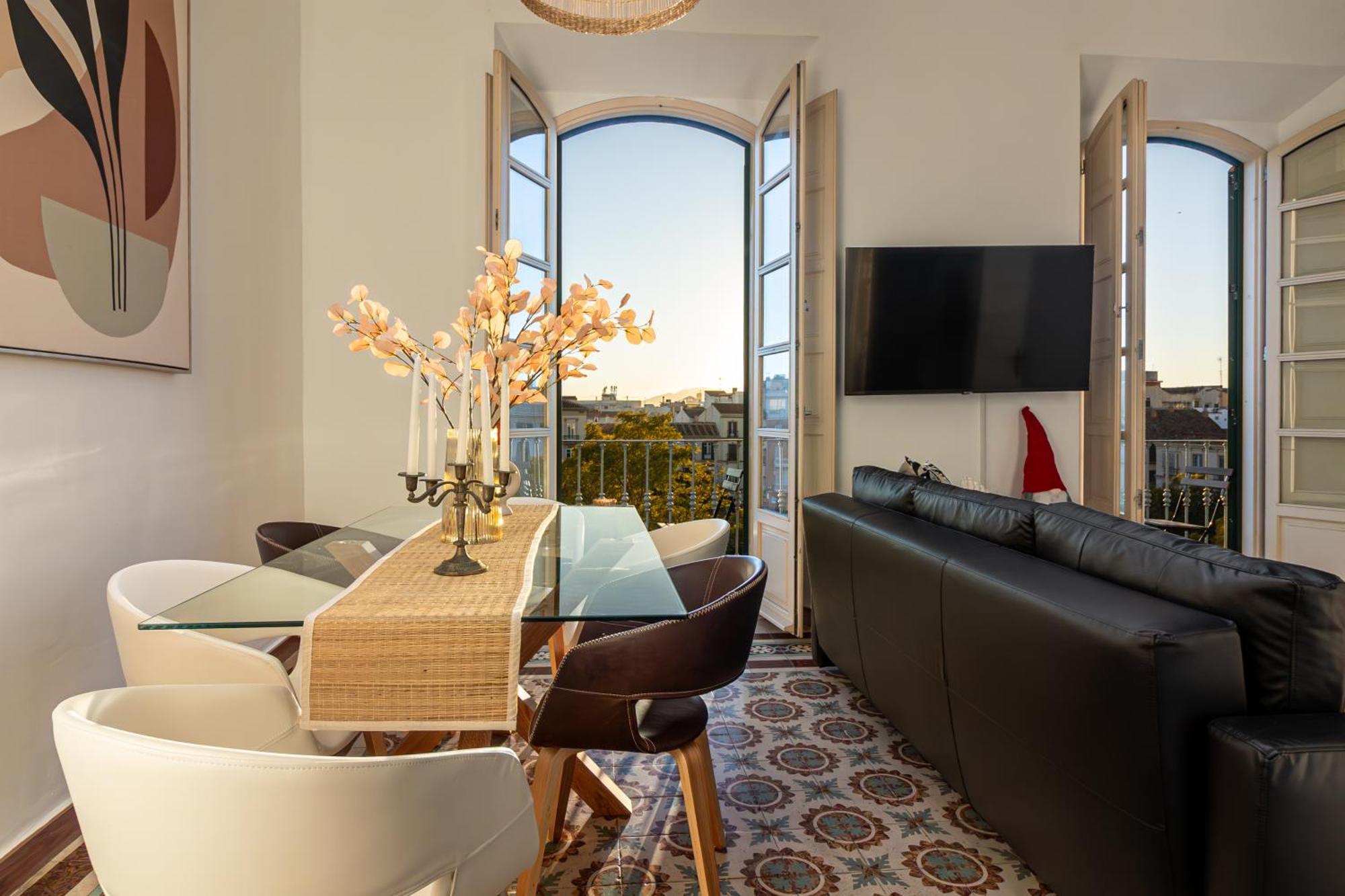 Malaga Center Flat Balcony At Picasso'S Home Exteriör bild