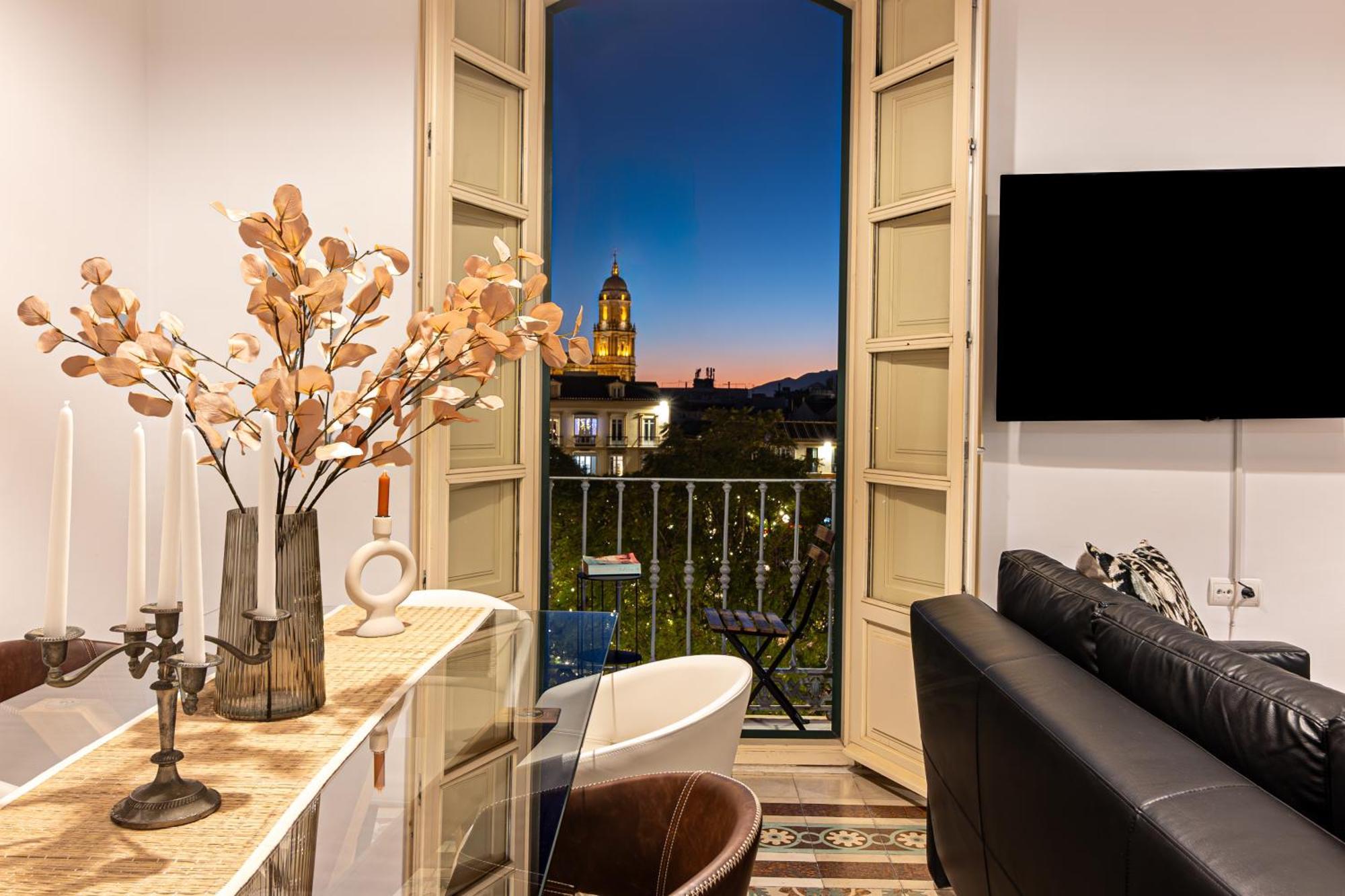 Malaga Center Flat Balcony At Picasso'S Home Exteriör bild