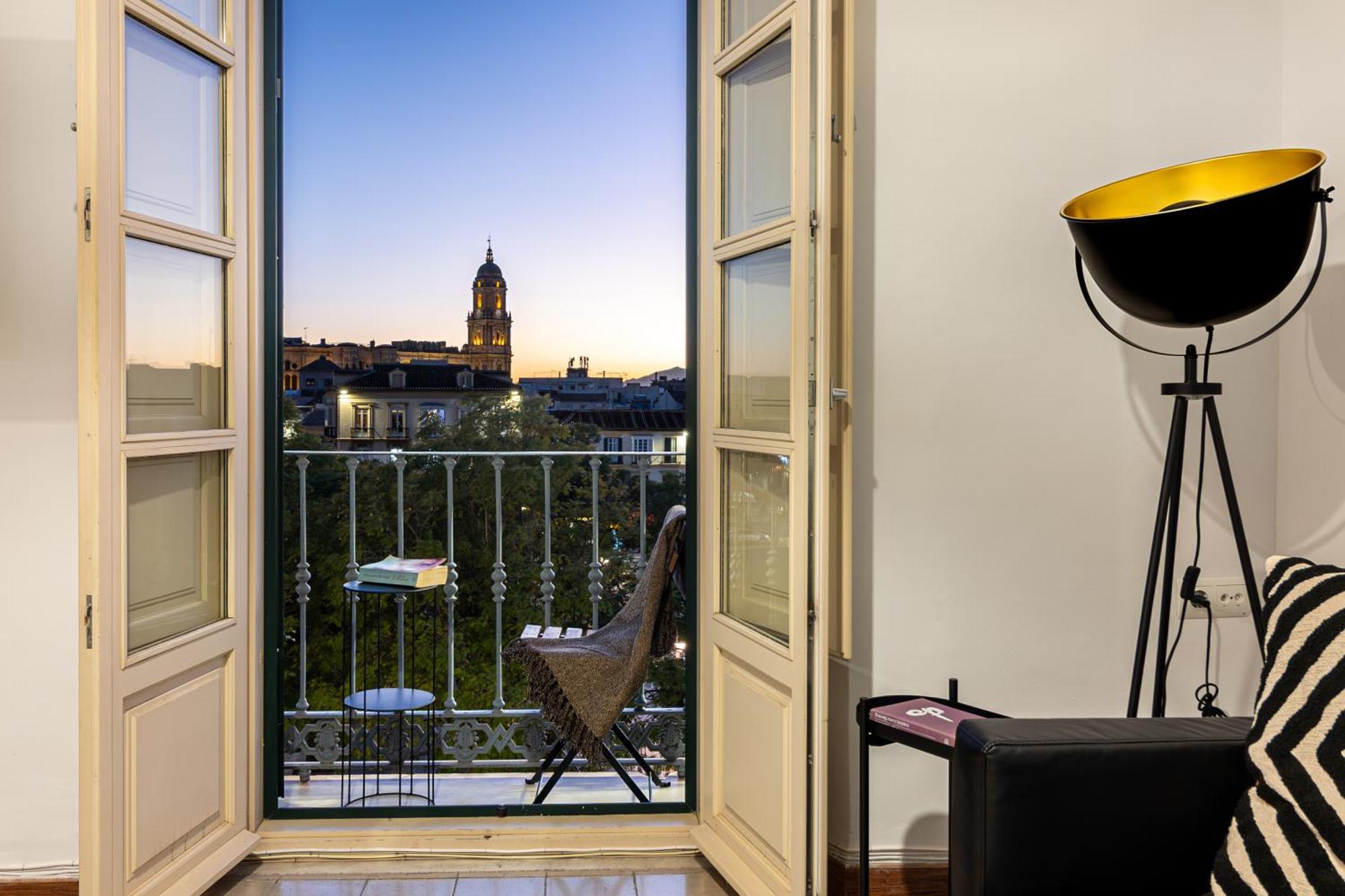Malaga Center Flat Balcony At Picasso'S Home Exteriör bild