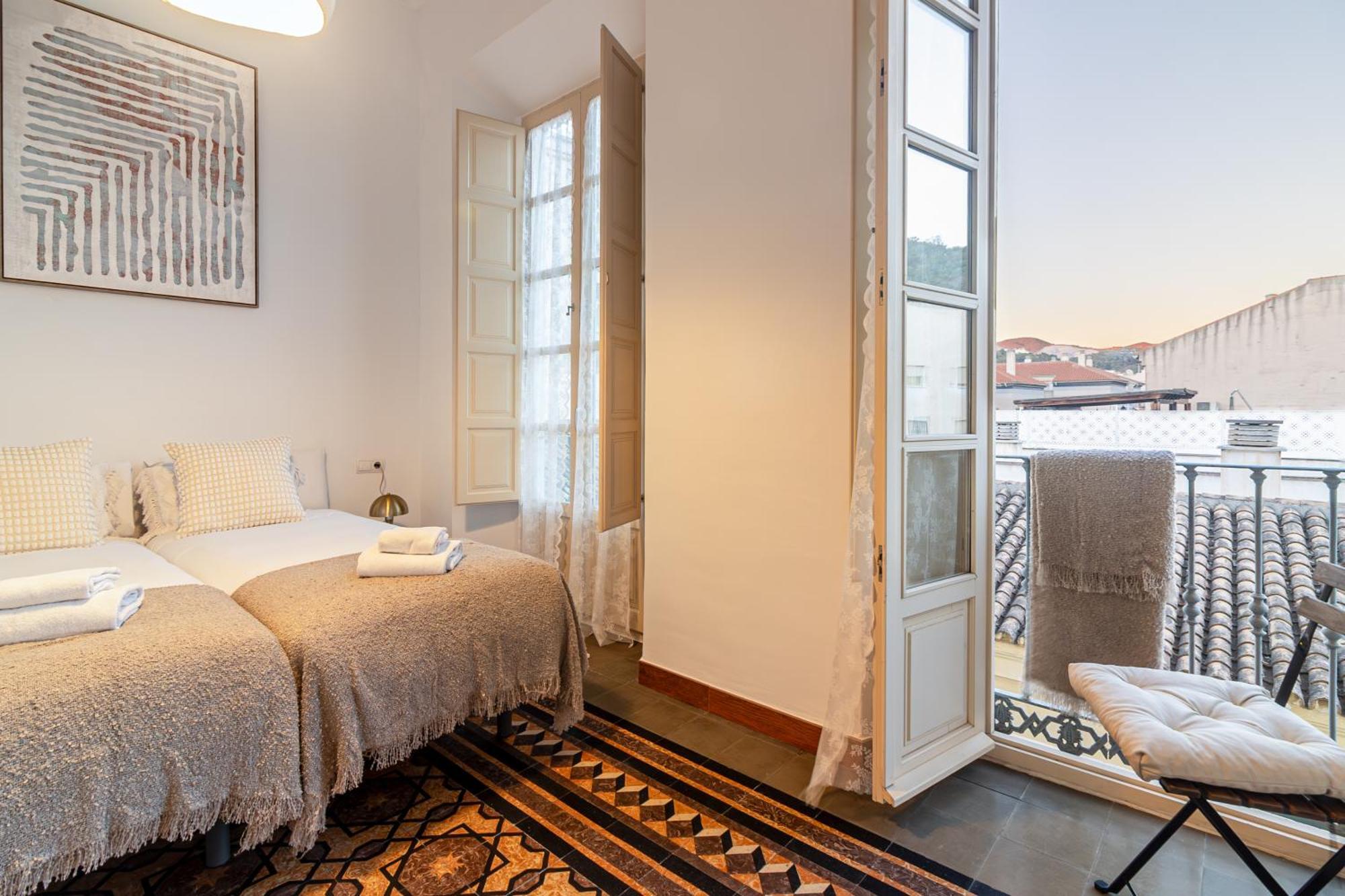 Malaga Center Flat Balcony At Picasso'S Home Exteriör bild