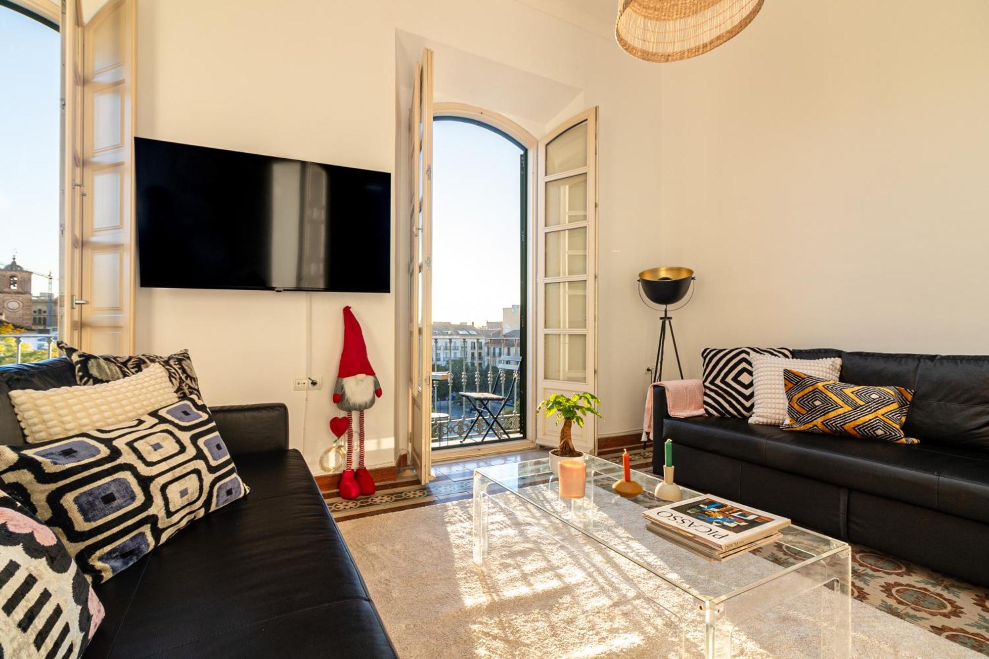 Malaga Center Flat Balcony At Picasso'S Home Exteriör bild