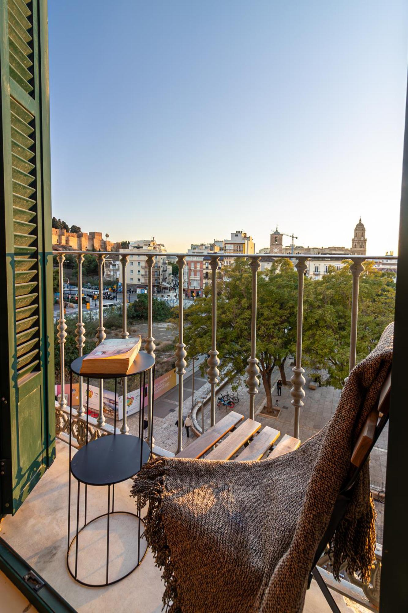 Malaga Center Flat Balcony At Picasso'S Home Exteriör bild